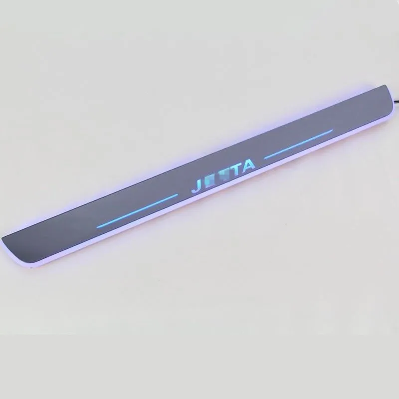 custom Accessories FIT FOR Volkswagen vw Jetta 2013-2015 LED Door Scuff Sill Plate Cover Trim light | Автомобили и мотоциклы