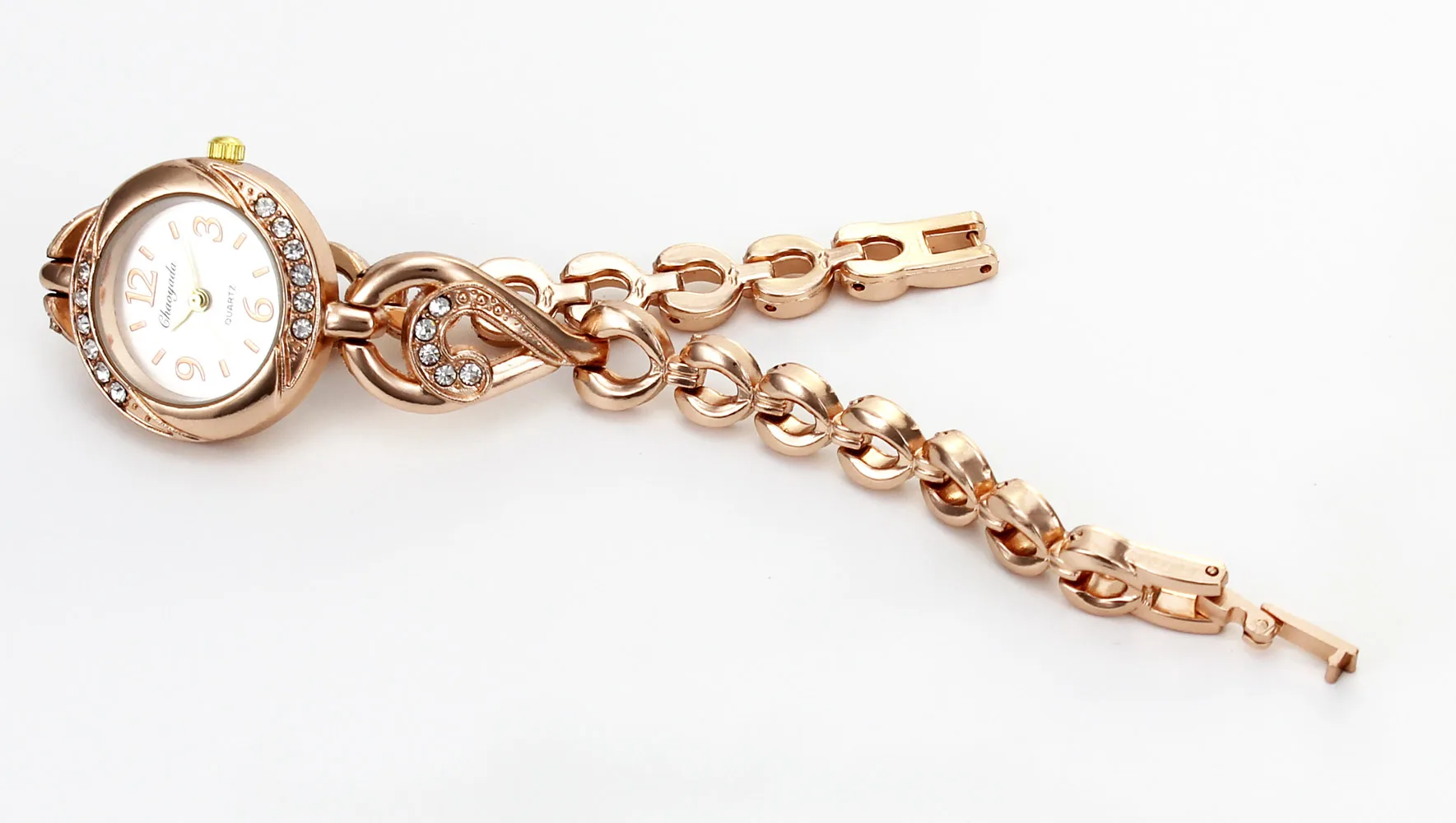 Для женщин очаровательный с мелкими драгоценными камнями Золотые женские