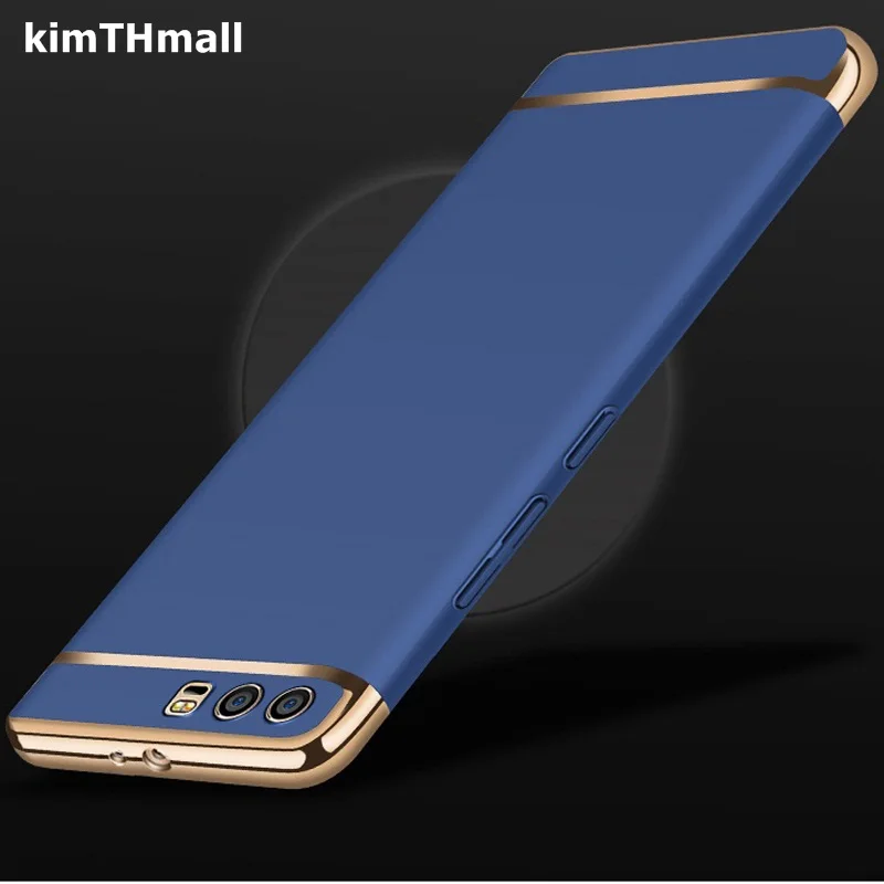 Чехол для Huawei Honor 9 5 15 &quotчехол Роскошный Королевский Золотой металлический ТПУ