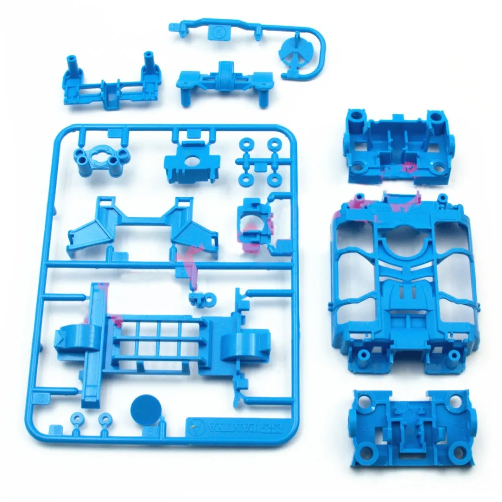 CNC MSL внутренняя подвеска шасси легкий полый CNCed 95386 для Tamiya Mini 4WD модель автомобиля