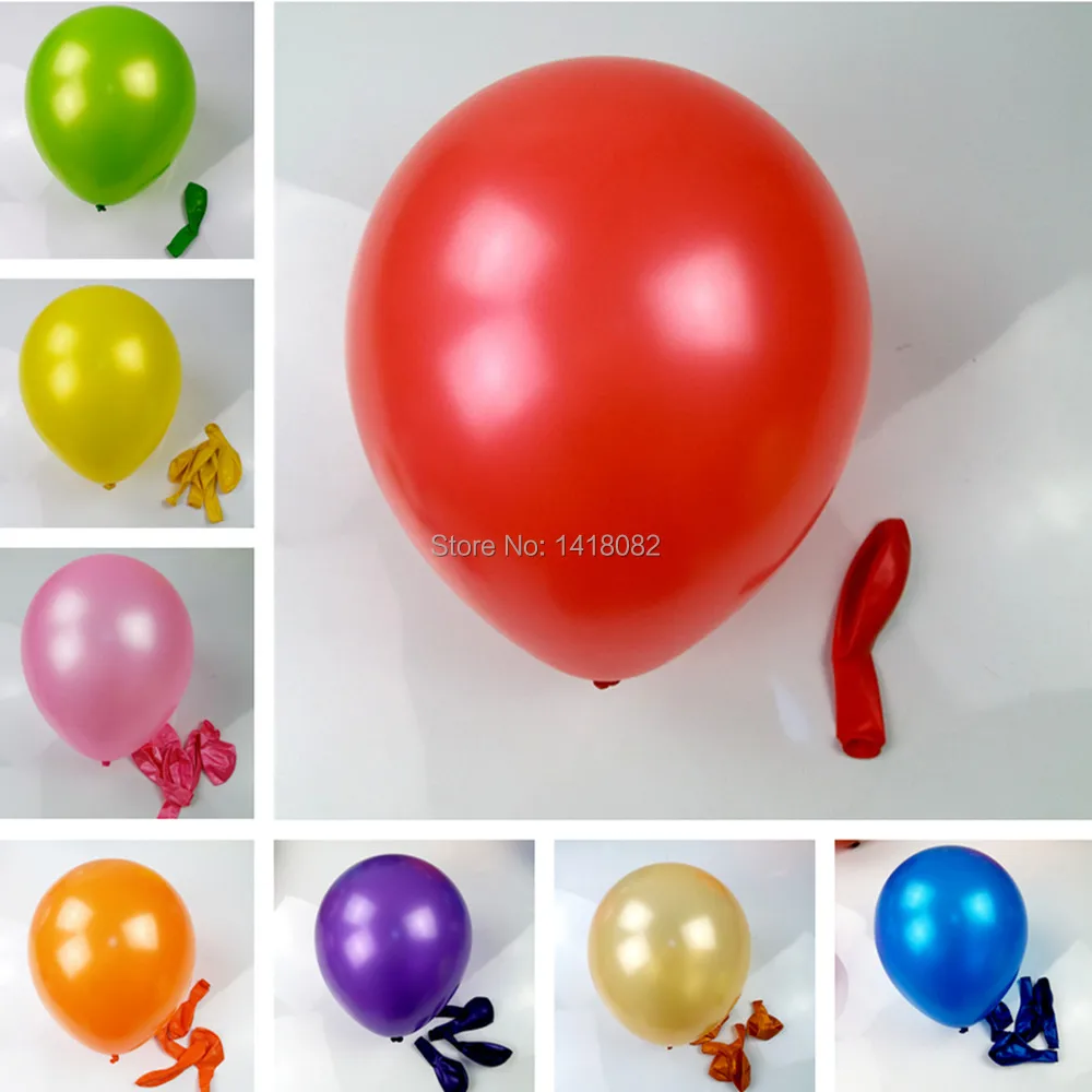 

High Quality 2.8g thickening 12"50PCS Pearl Latex Balloons Birthday Wedding Baby Shower Party Decorate Christmas Balloons
