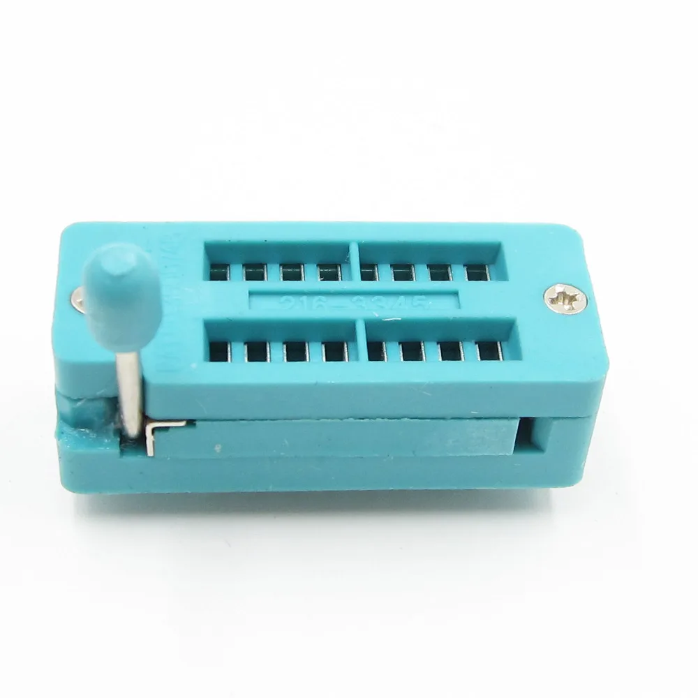 2 шт. ZIF 16 pin Pin Тест Универсальный IC Разъем DIP|ic socket|dip 16dip |