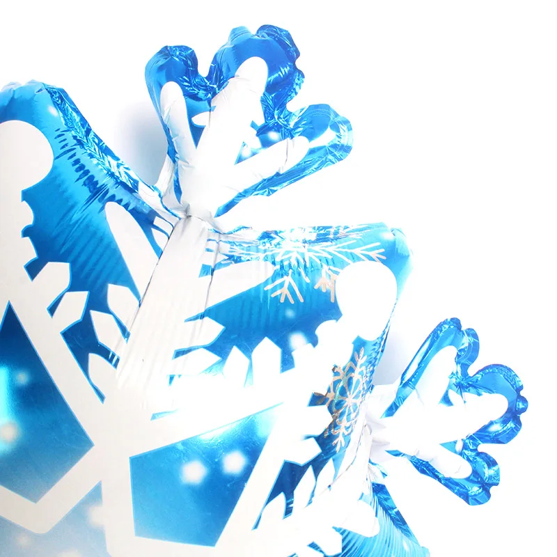 Christmas foil balloons snowflake Frozen Snowflake Clear Air Balloons Toy Ball Wedding Birthday Party | Дом и сад