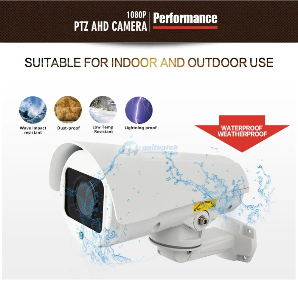 1080P AHD CCTV камера 4X 10X зум автоматическая фокусировка ручной варифокальный