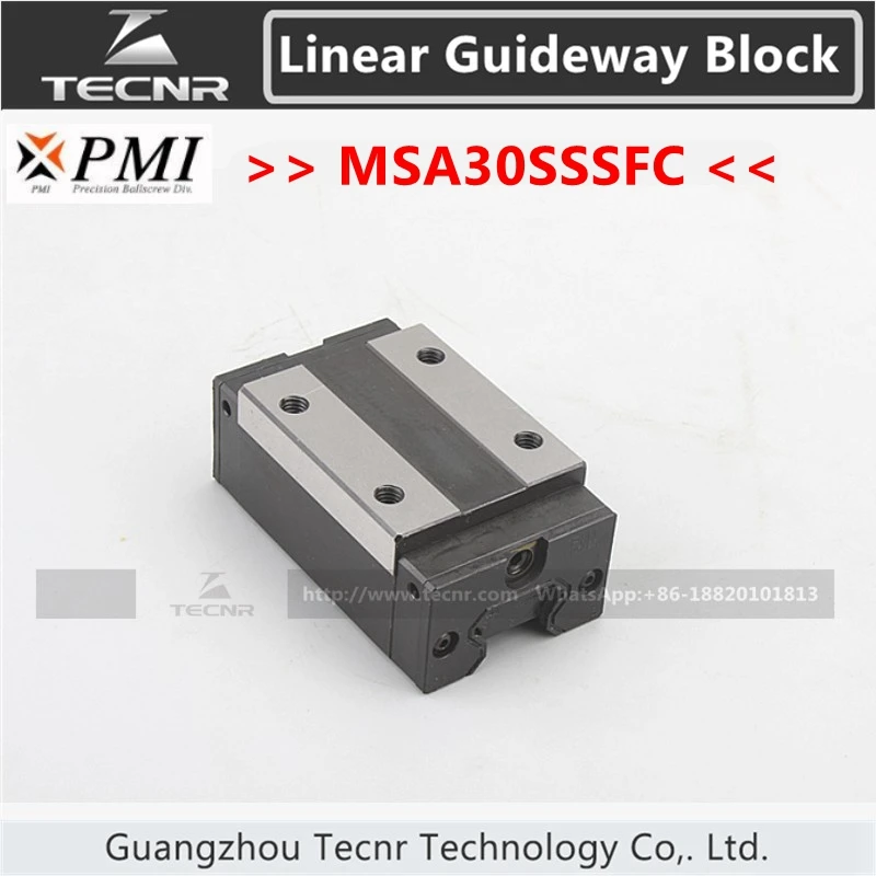 Тайвань PMI линейная направляющая скользящая каретка MSA30S MSA30SSSFC слайдер для CO2