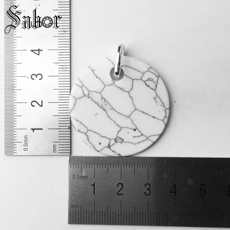 Подвеска белая Новая Модная бижутерия 2020 серебряного цвета подарок для женщин