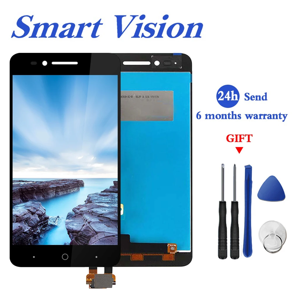Для ZTE Blade A610 A610C ЖК дисплей с сенсорным экраном дигитайзер в сборе для Voyage 4 BA610