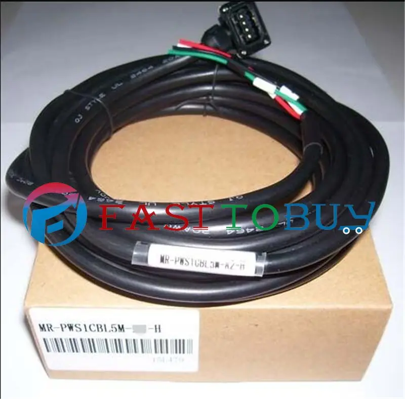 

Абсолютно Новый силовой кабель совместим с Mitsubishi Servo MR-PWS1CBL5M-A1-H5M гарантия 1 год