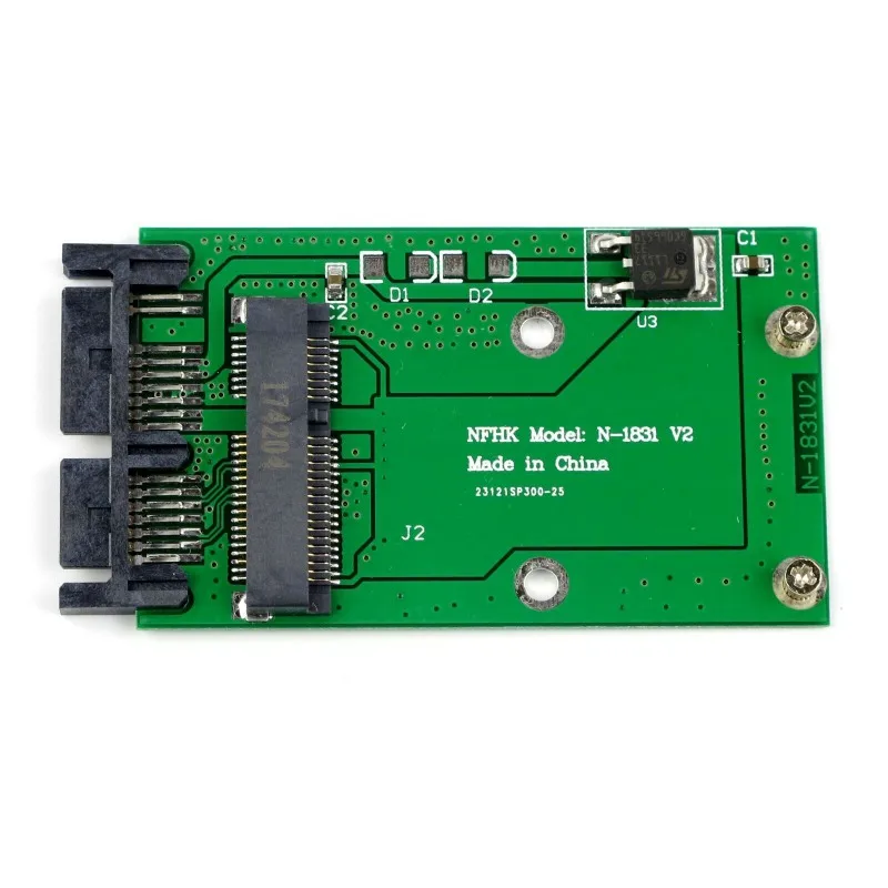 Mini PCIE PCI e MSATA 3x5 см SSD до 1 8 &quotMicro SATA USATA адаптер конвертер карта|Адаптеры карт