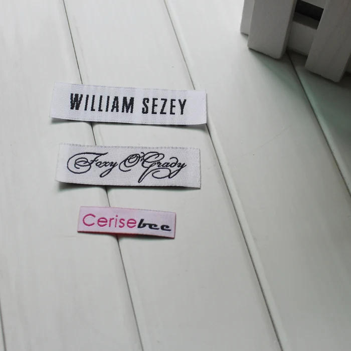 Железные этикетки для одежды тканые патчи этикеток 2000 шт./партия|label film|clothing label