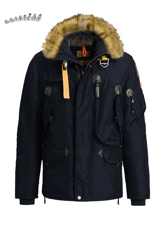 2016 Зимняя теплая походная пуховая куртка мужская средняя правая рука джемпер