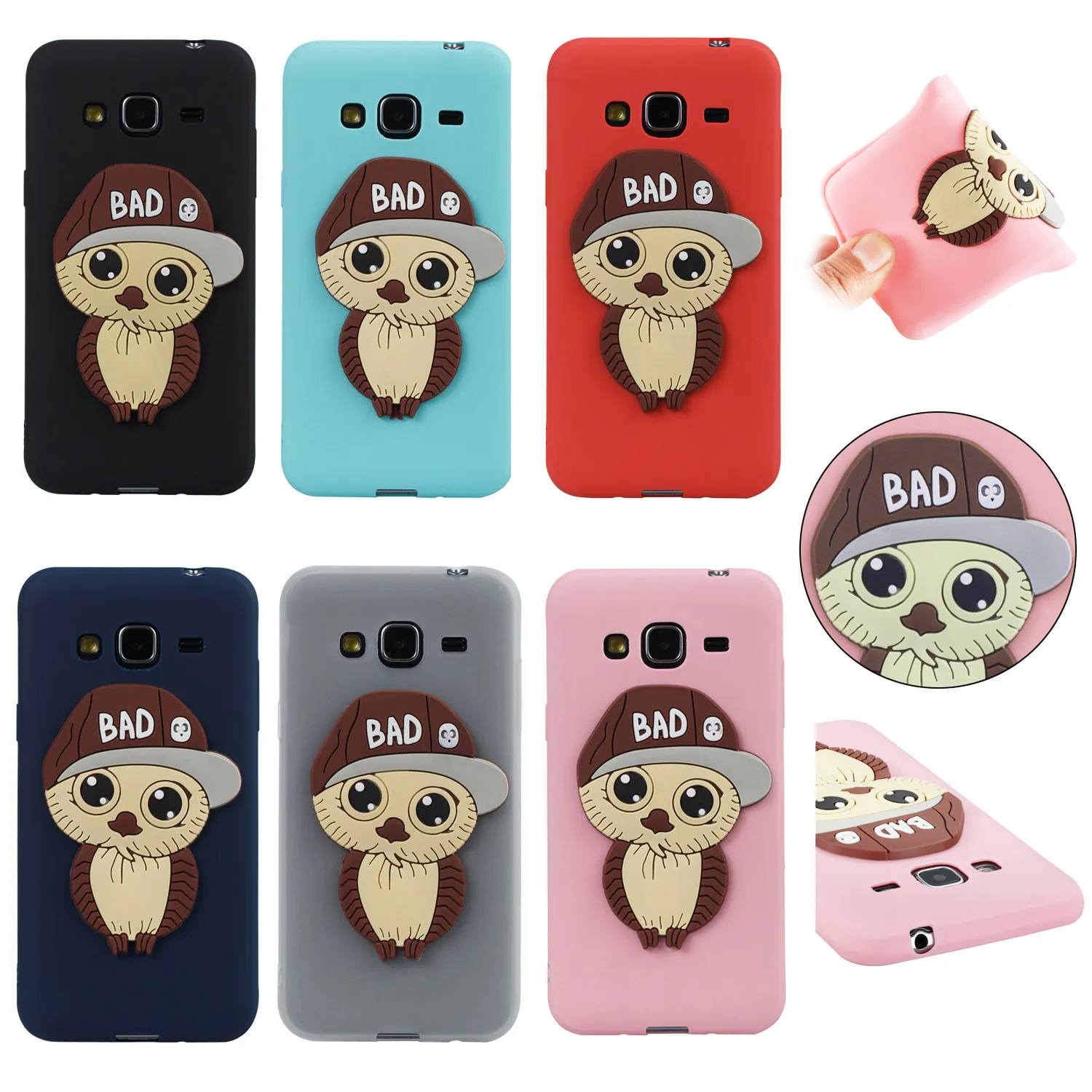 Сова pattern Защитный чехол для мобильных телефонов samsung J3 j310 Мужские модельные патч