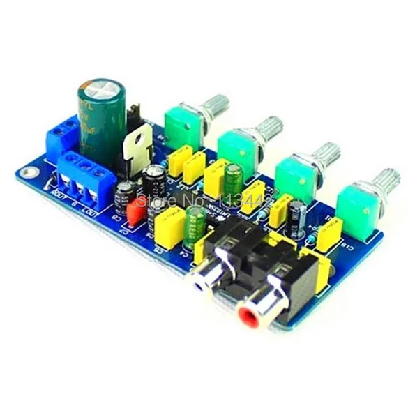 Топ cofrLD Высочайшее качество DC 12 В LM1036N AC/DC HIFI Тон Плата Управления Комплект Стерео
