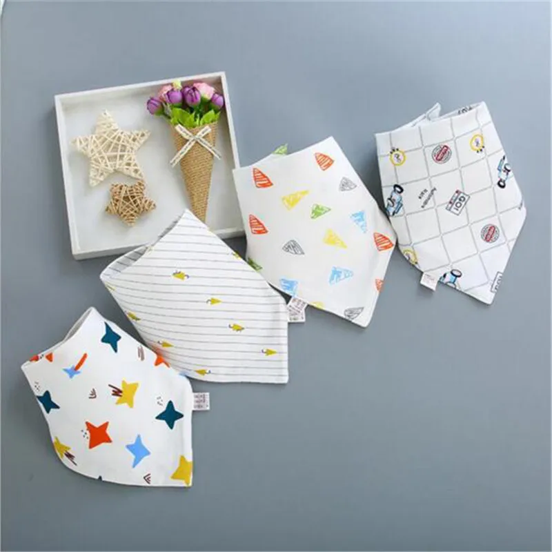 

Baby Bandana Bib Burp Cloths Drool Bib, Scarf Bib Super Soft Cotton Baby Bib