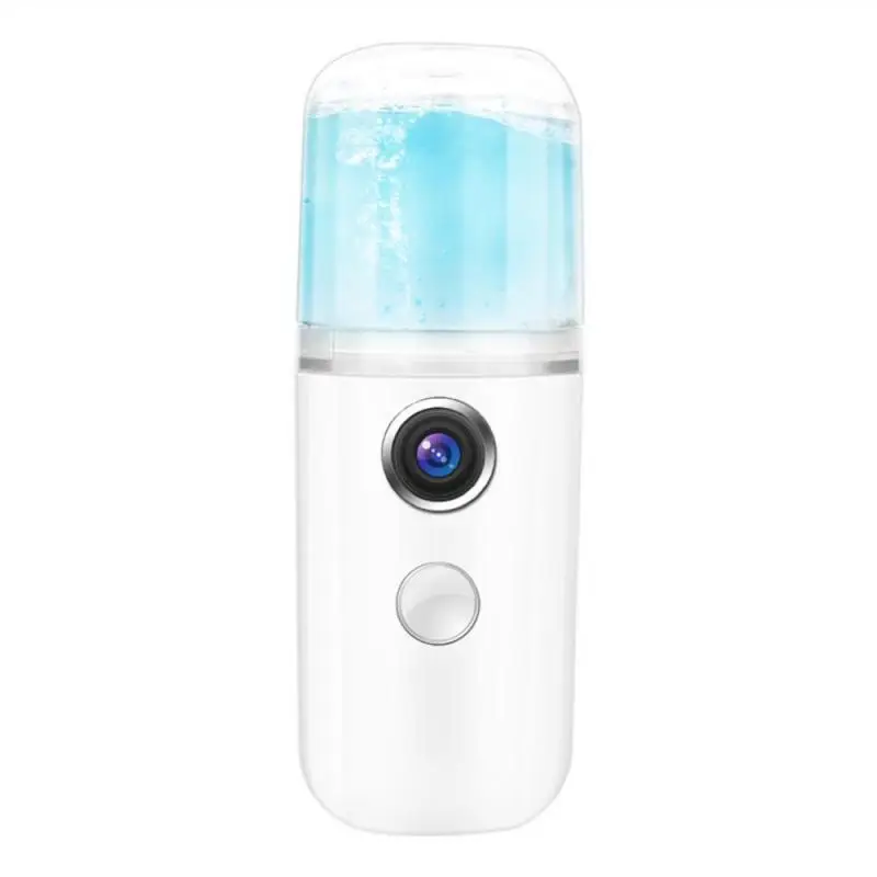 

Face Stream Beauty Spray Hand-held Water Machine Moisturizing Nano Ionic Mist Face Humidifier Sauna Facial Pore Cleansing Tool
