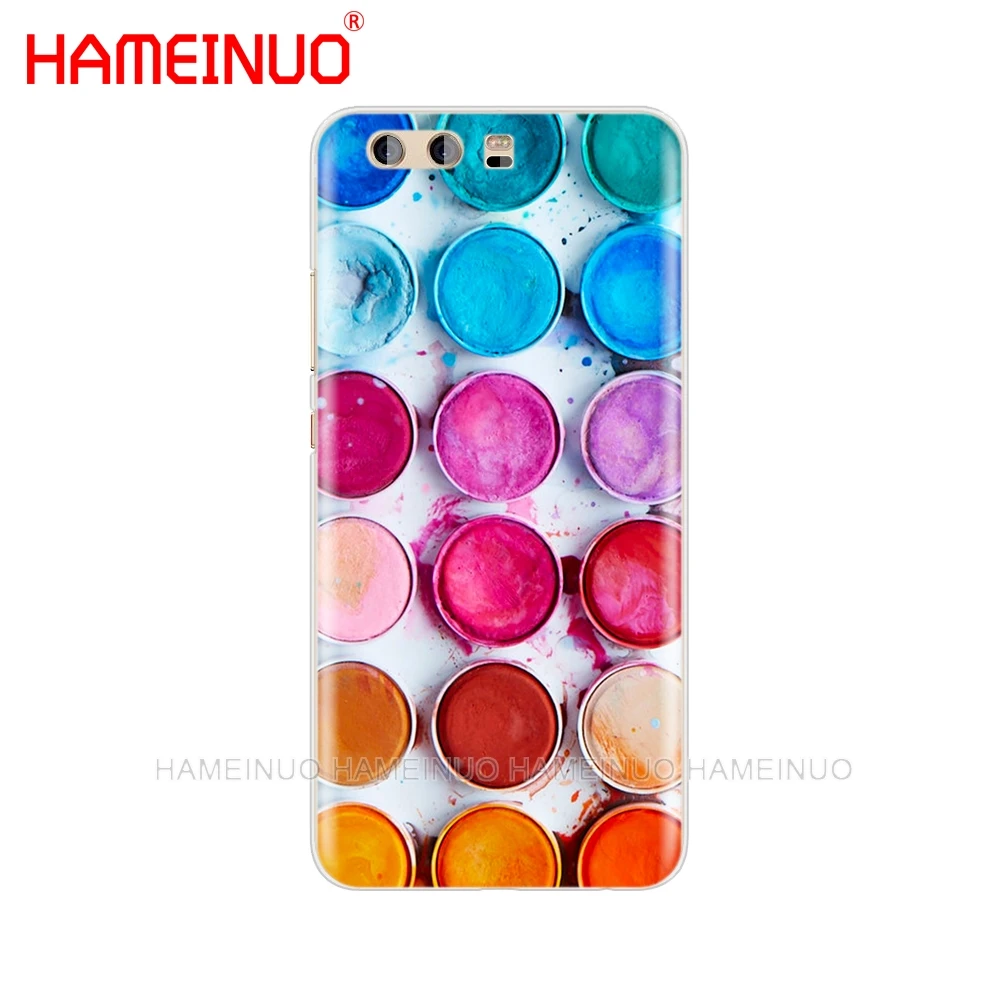 Цветной набор акварельных красок HAMEINUO чехол для телефона huawei Ascend P7 P8 P9 P10 P20 lite plus