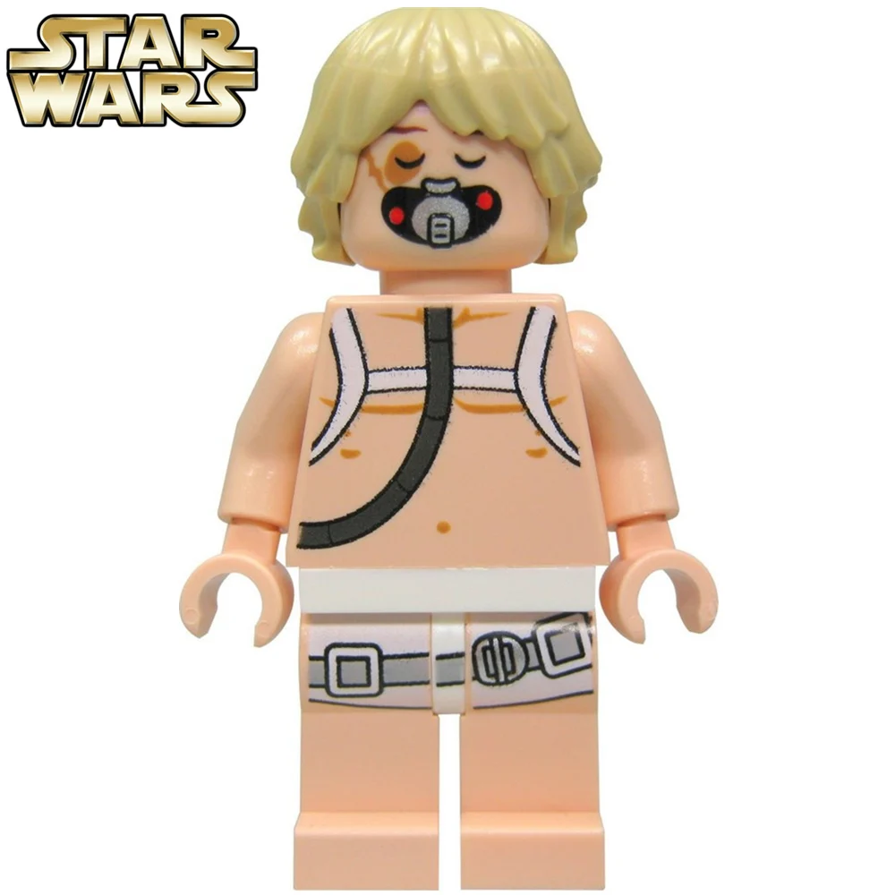SingleSale Звездные войны джедай Люк Скайуокер Bacta Танк наряд ROGUE ONE minifig собрать