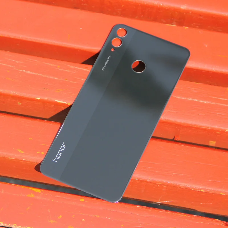 Чехол для huawei со стеклянной задней крышкой для huawei Honor 8X, задняя крышка для задней крышки, защитный чехол для телефона, чехол s