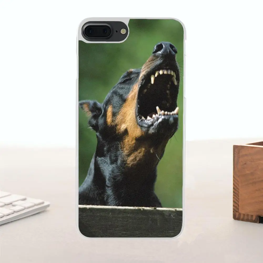 as picture Bixedx для huawei Honor mate 7 7A 8 9 10 20 V8 V9 V10 G Lite Play Mini Pro P смартфон с мягким дизайном Doberman - Цвет: as picture