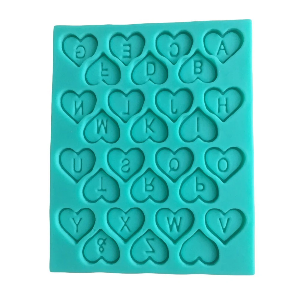 Силиконовая 3D форма для мастики с надписью Love | Дом и сад