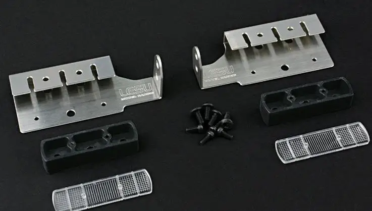 Металлическая задсветильник лампа tamiya lesu rium модель 1/14 масштаб Tamiya полуприцеп