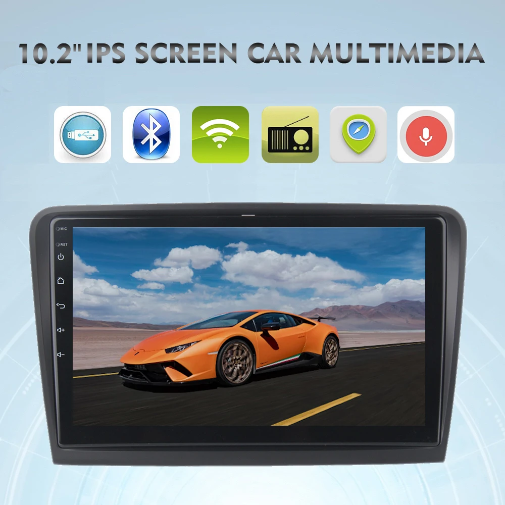 10 2 &quot2.5D IPS экран Автомобильный мультимедийный 1 din GPS для Skoda Superb 2008 2014 Android