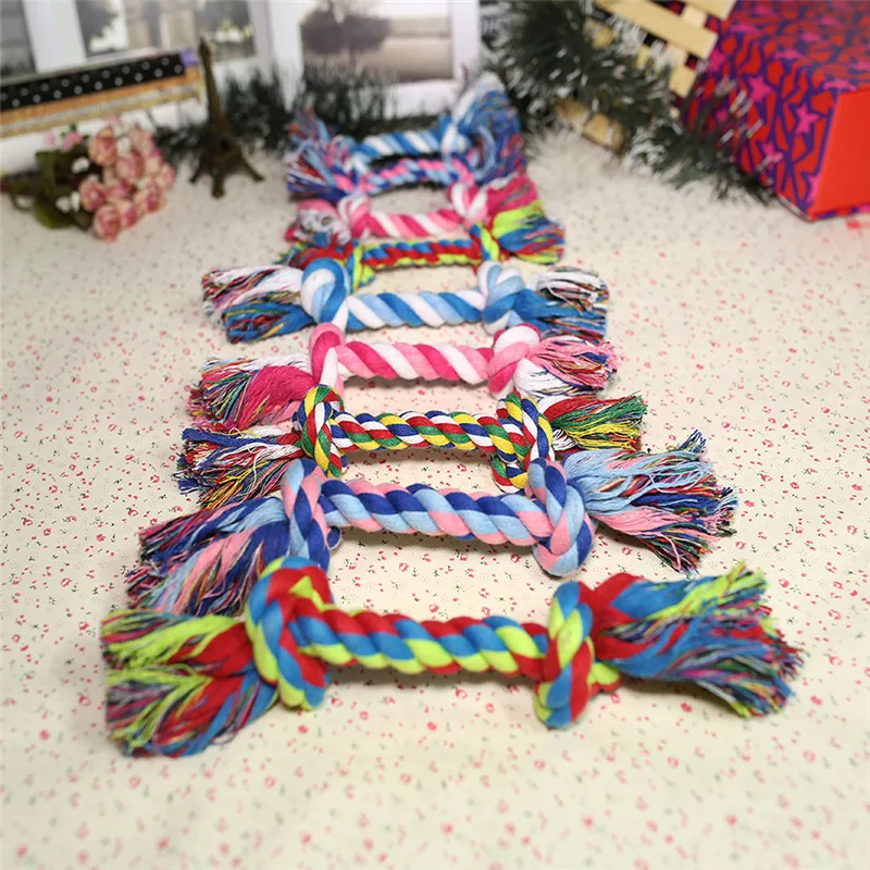 Товары для домашних животных собак щенков из хлопка долговечная игрушка с