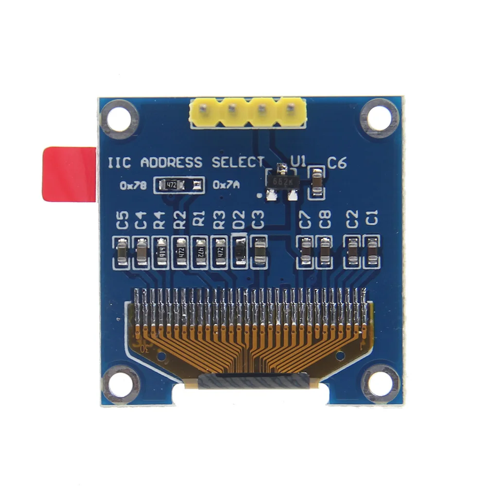 OLED экран Raspberry Pi 3 B + 0 96 дюйма 128*64 с IIC I2C для Arduino / SMT32 C51|Аксессуары демонстрационных