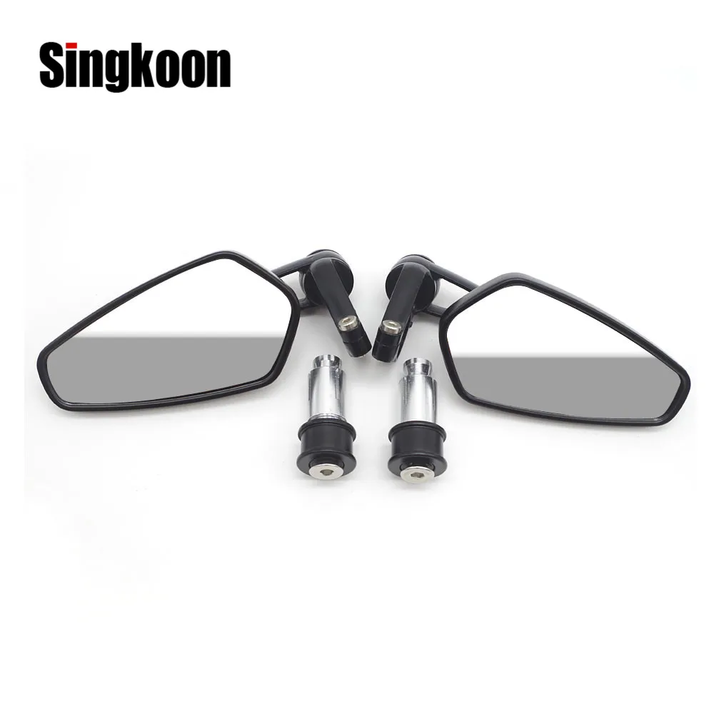 Универсальный Мотоцикл Бар Конец Зеркало скутер зеркала заднего вида retroviseur moto