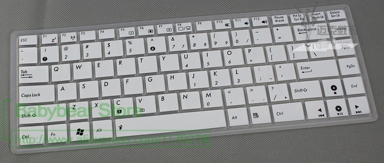 14 inch Laptop Silicone Notebook Keyboard Cover skin Protector for Asus K40 X8 P80 P81 A411 X43B K401 A41 X8A | Компьютеры и офис