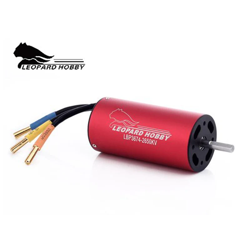Бесщеточный двигатель FATJAY Leopard LBP3674 3674 2650KV 2200KV 1900KV 3270KV Бессенсорный 4 полюсный для
