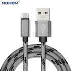 Зарядный кабель Micro USB 25 см, 1 м, 1,5 м, 2 м, 3 м для Samsung, Xiaomi, Huawei, LG, нейлоновый длинный провод для быстрой синхронизации данных и зарядки Android Origin