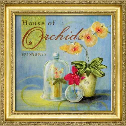 

3d Cross Stitch Kit DIY Ribbon Embroidery Painting Toolkit Handicrafts Needlework Art Decoration Wall Painting Gift Sewing