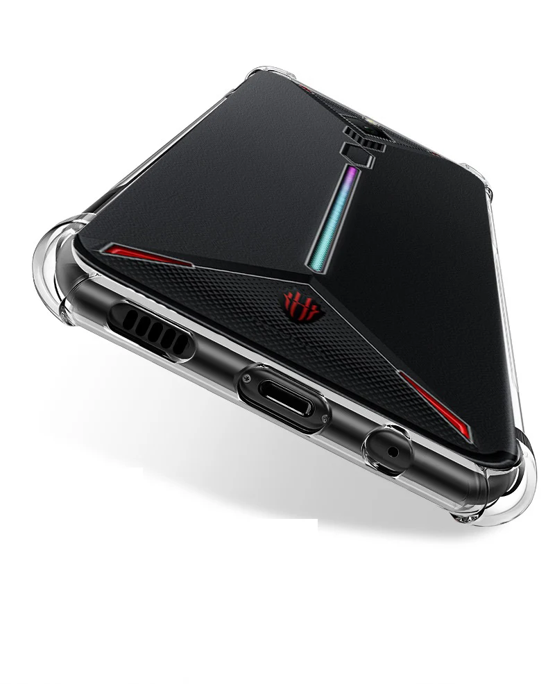 Чехол для zte nubia Red Magic 3 3 S, сверхпрочный защитный мягкий прозрачный чехол из ТПУ для zte nubia Red Magic 3 NX629J NX619J 6,65"