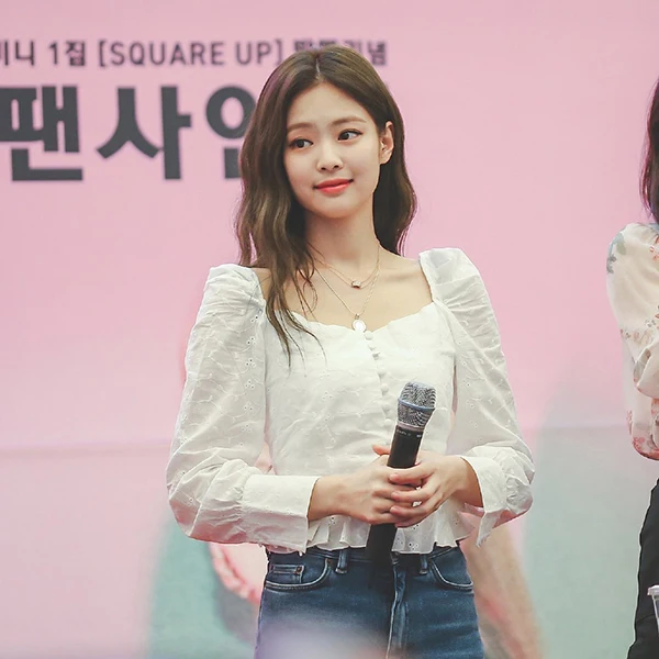 Kpop BLACKPINK JENNIE уличная кимоно белая блузка женская маленькая свежая kawaii Женские топы с открытыми плечами и блузки женская рубашка