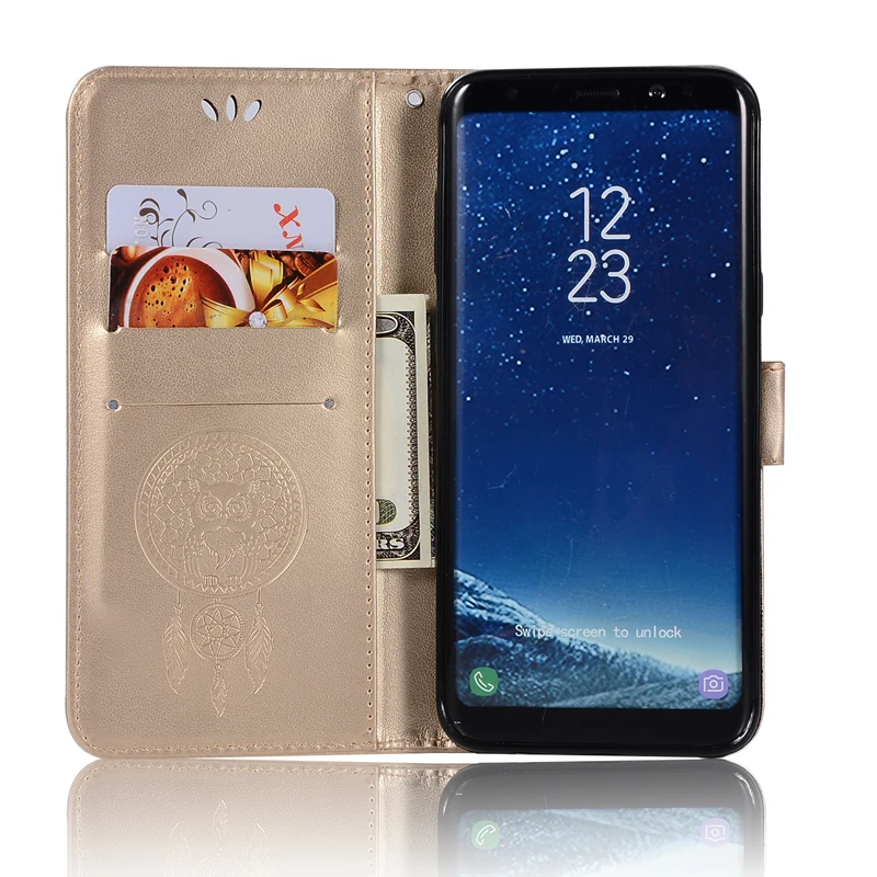 Кожаный чехол для Samsung Galaxy S8 S 8 Plus G955 SM G955F G955S G955FD G955U G9550 G955A G955W | Мобильные телефоны