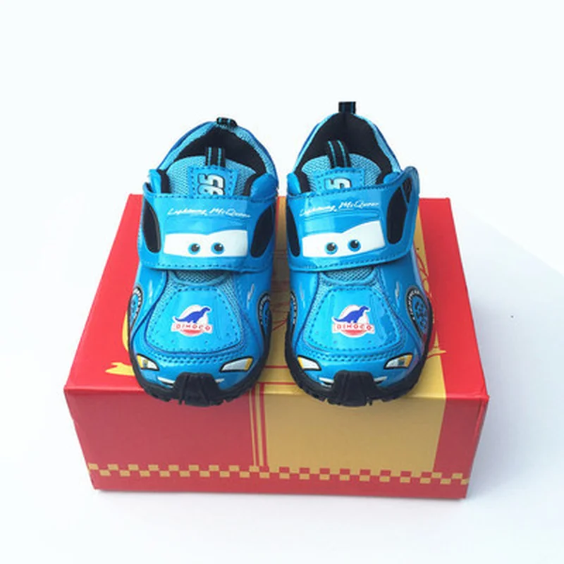 New sale Children Casual Cool Shoes Spring and Autumn car boys cartoon school student Sneaker Europe size 25-29 Breathable shoe | Детская