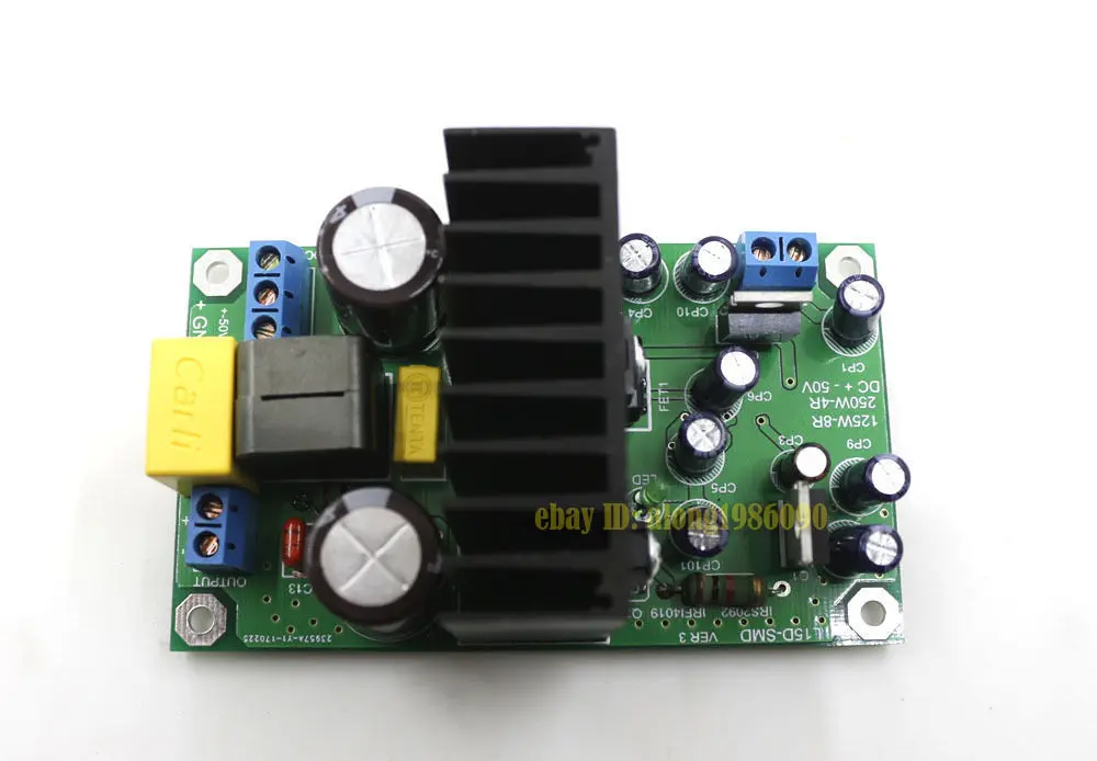 

Assembled Mono L15DSMD 250W Digital mono amplifier board IRS2092 IRFI4019H