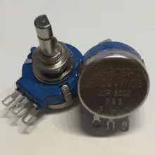 RVQ24YN03-20F B102 B502 B103 Половина вала 2 Вт один поворотный углеродный пленочный потенциометр горшок x 10 шт