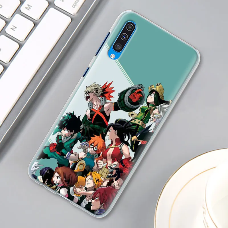 Boku без герой чехол КРЫШКА ДЛЯ samsung Galaxy A30 A40 A50 A70 A6 A8 плюс A7 A9 M30 чехол для телефона Coque