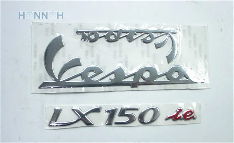 3D Vespa наклейка LX125 LX150 для мотоцикла автомобиля Черный Золотой Серебряный Красный