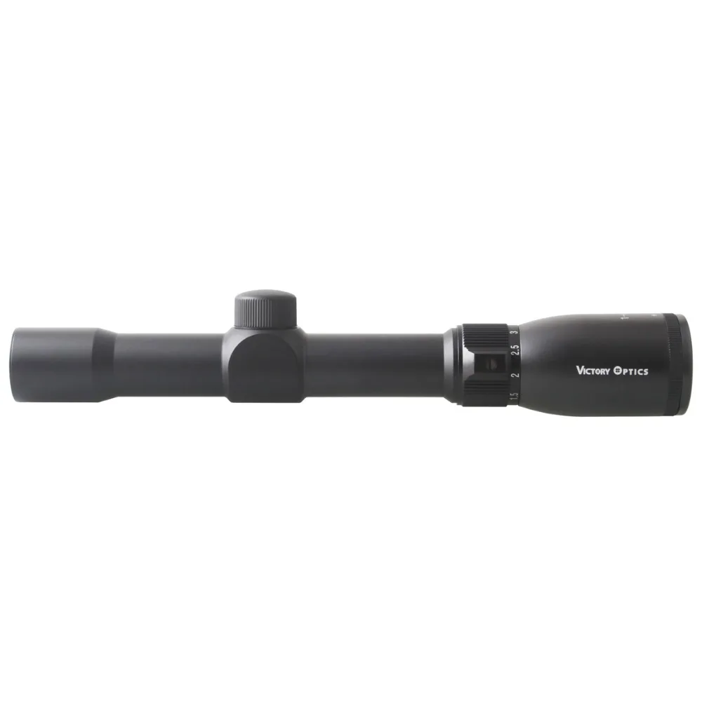 VictOptics 1-4x24 охотничий прицел с 25 4 мм 1 &quotтрубкой Mil-dot Сетка 1/2 MOA | Спорт и