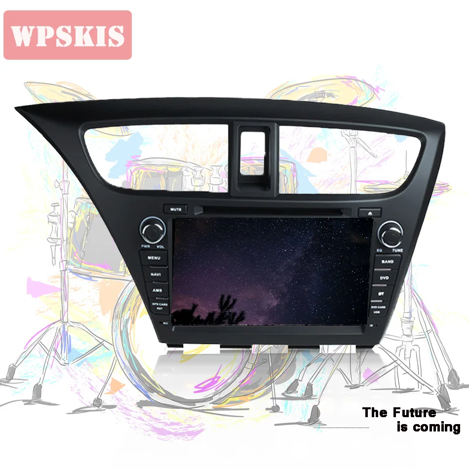 Автомагнитола с восьмиядерным процессором Android 9 0 DVD GPS навигацией головным