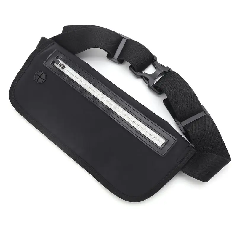 

Черный тонкий беговое полотно ультра светильник отказов Бесплатная поясная сумка лайкра поясная Спортивная поясная сумка для Для мужчин ...