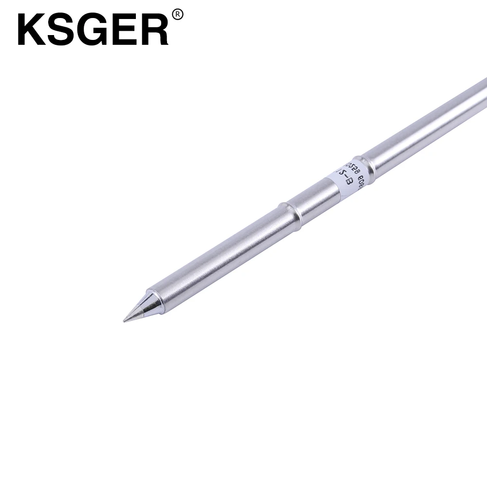 T12-B KSGER T12 припой паяльник советы T12-BL T12-B T12-B2 цифровой сварочные инструменты для Hakko T12 паяльная станция - Цвет: T12-B