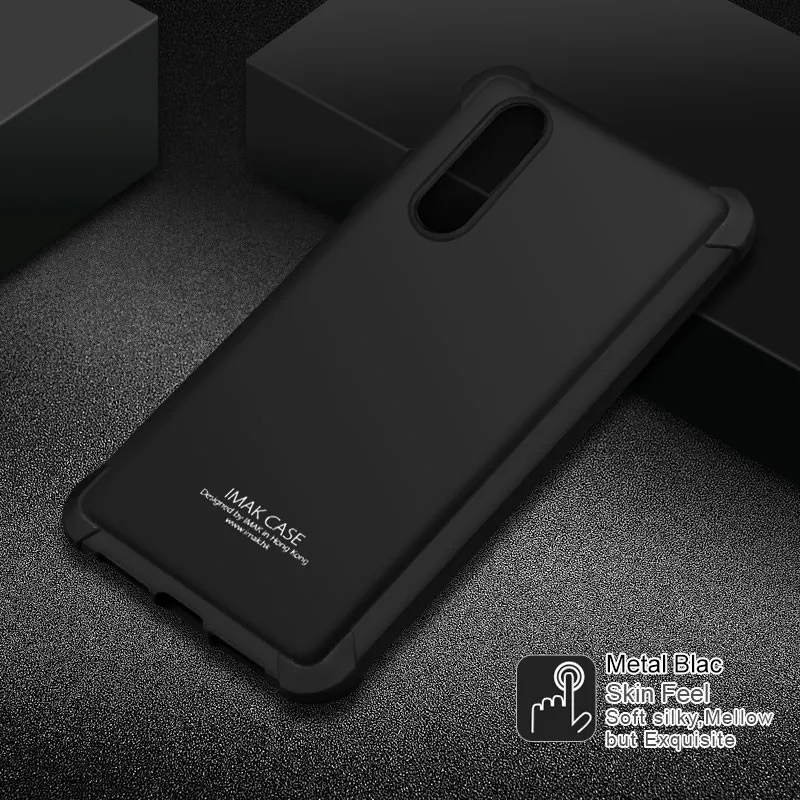 IMAK матовый ТПУ чехол для Huawei P20 мягкий телефона из + защита экрана | Мобильные