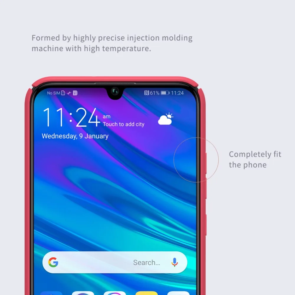 Чехол для huawei P Smart, чехол для huawei P Smart, супер матовый защитный чехол Nillkin, чехол