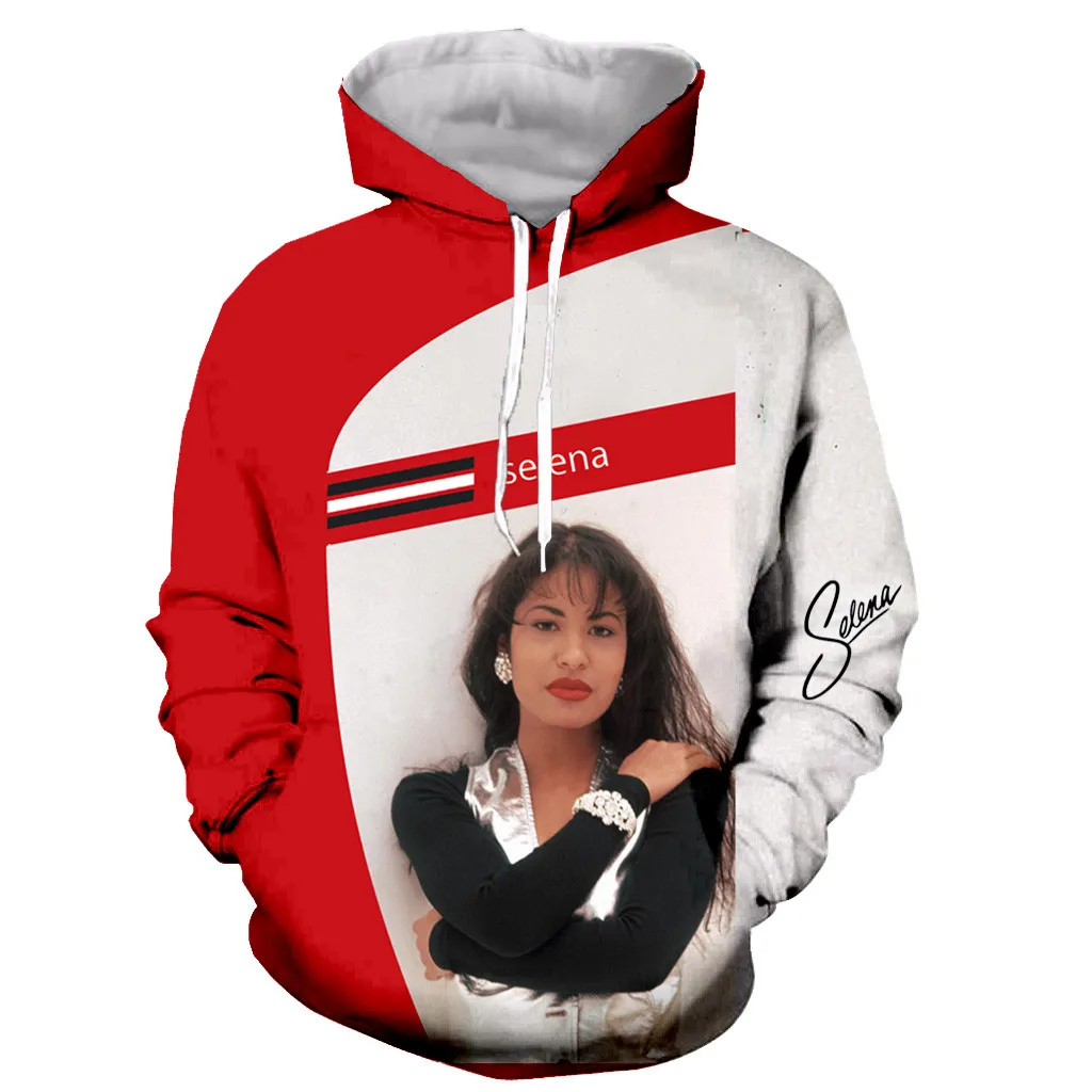 Новое поступление футболка в стиле хип хоп с 3D принтом selena quintanilla