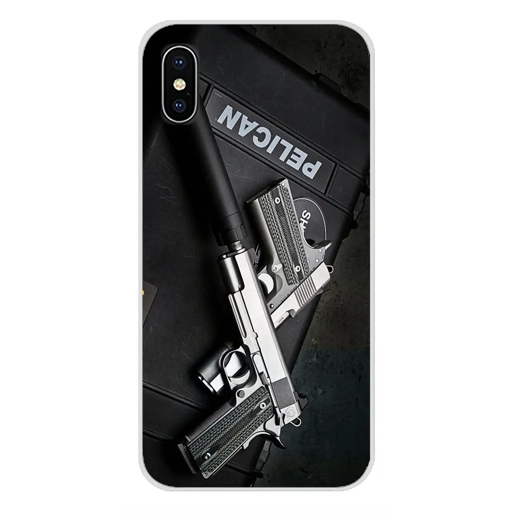 Army Fan Weapons Guns For Huawei Nova 2 3 2i 3i Y6 Y7 Y9 Prime Pro GR3 GR5 2017 2018 2019 Y5II Y6II Transparent Soft Shell Cases | Мобильные