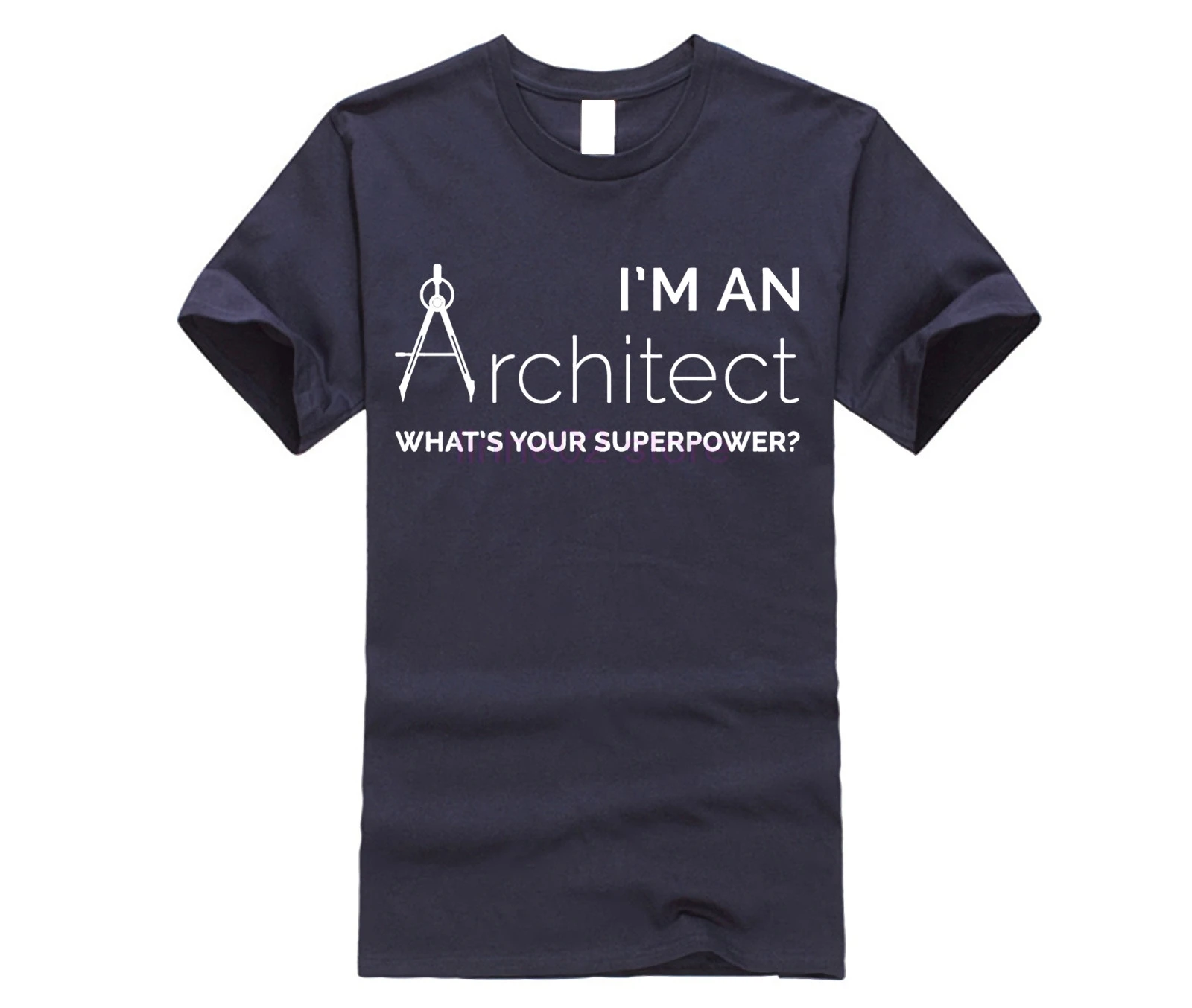 2017 летняя новая модная футболка Веселая Футболка с принтом Architect Футболки